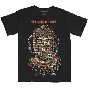 Shinedown Unisex Adult Planet Zero Cotton T-Shirt / Black